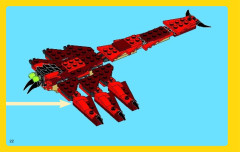 LEGO 31032 instructions page 22 – build guide