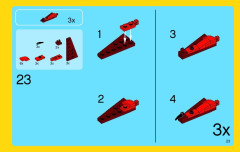 LEGO 31032 instructions page 23 – build guide