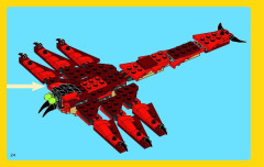 LEGO 31032 instructions page 24 – build guide