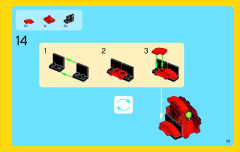 LEGO 31032 instructions page 39 – build guide