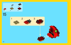 LEGO 31032 instructions page 40 – build guide