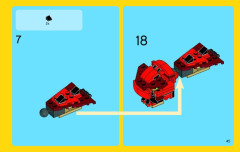 LEGO 31032 instructions page 45 – build guide