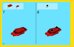 LEGO 31032 instructions page 54 – build guide