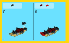 LEGO 31032 instructions page 6 – build guide