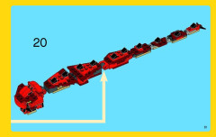 LEGO 31032 instructions page 61 – build guide