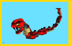 LEGO 31032 instructions page 62 – build guide