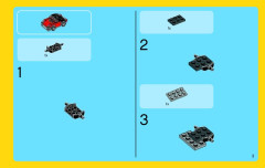 LEGO 31033 instructions page 3 – build guide