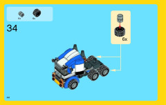 LEGO 31033 instructions page 44 – build guide