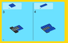 LEGO 31033 instructions page 54 – build guide