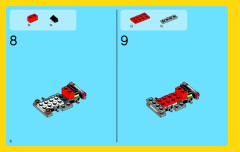 LEGO 31033 instructions page 6 – build guide