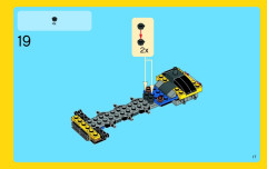 LEGO 31033 instructions page 17 – build guide