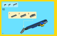 LEGO 31033 instructions page 42 – build guide