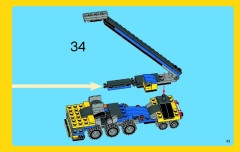 LEGO 31033 instructions page 43 – build guide