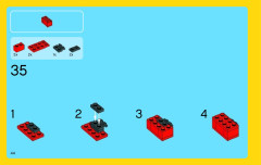 LEGO 31033 instructions page 44 – build guide