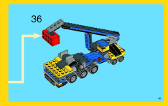 LEGO 31033 instructions page 45 – build guide