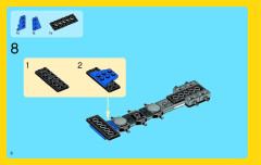 LEGO 31033 instructions page 6 – build guide