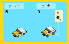 LEGO 31033 instructions page 11 – build guide