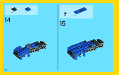 LEGO 31033 instructions page 20 – build guide