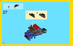 LEGO 31033 instructions page 28 – build guide