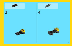 LEGO 31033 instructions page 3 – build guide