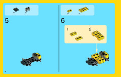 LEGO 31033 instructions page 4 – build guide