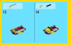 LEGO 31033 instructions page 8 – build guide