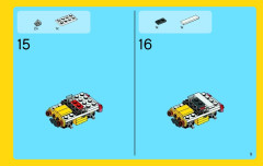 LEGO 31033 instructions page 9 – build guide