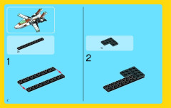 LEGO 31034 instructions page 2 – build guide