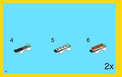 LEGO 31034 instructions page 46 – build guide