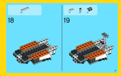 LEGO 31034 instructions page 13 – build guide