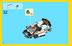 LEGO 31034 instructions page 28 – build guide