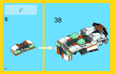 LEGO 31034 instructions page 38 – build guide