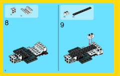 LEGO 31034 instructions page 6 – build guide