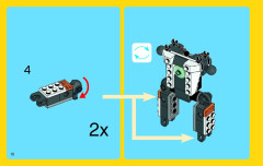 LEGO 31034 instructions page 10 – build guide