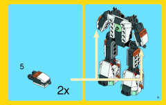 LEGO 31034 instructions page 19 – build guide