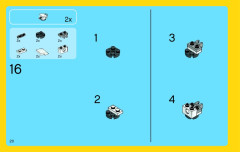 LEGO 31034 instructions page 20 – build guide
