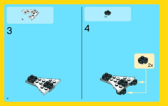 LEGO 31034 instructions page 4 – build guide