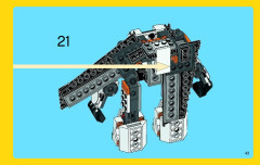 LEGO 31034 instructions page 43 – build guide