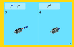 LEGO 31034 instructions page 45 – build guide