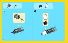 LEGO 31034 instructions page 50 – build guide
