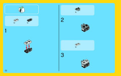 LEGO 31034 instructions page 52 – build guide