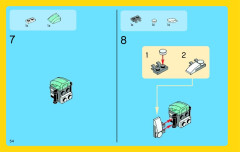 LEGO 31034 instructions page 54 – build guide