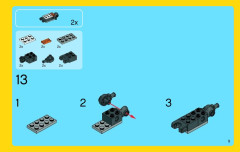 LEGO 31034 instructions page 9 – build guide