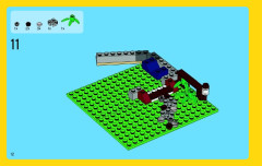 LEGO 31035 instructions page 12 – build guide