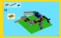 LEGO 31035 instructions page 15 – build guide