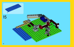 LEGO 31035 instructions page 16 – build guide
