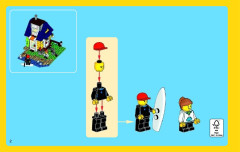 LEGO 31035 instructions page 2 – build guide