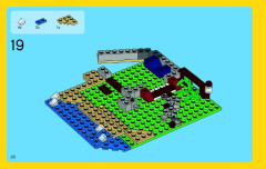 LEGO 31035 instructions page 20 – build guide