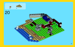 LEGO 31035 instructions page 21 – build guide