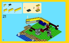 LEGO 31035 instructions page 22 – build guide